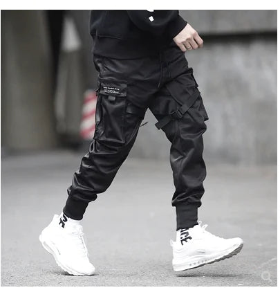 Men's Tactical Cargo Pants with Slim Fit Design