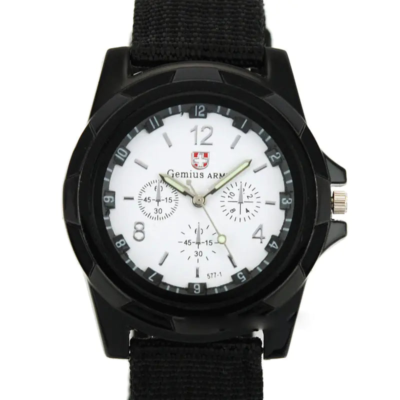 Fashion Swiss Nylon Woven Military Sports Watch