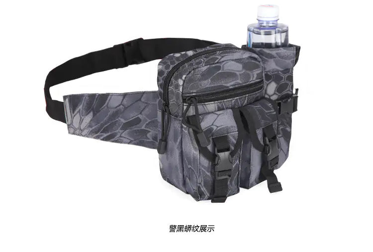 Tactical Water Bottle Bag - Multi-functional Waist Pack