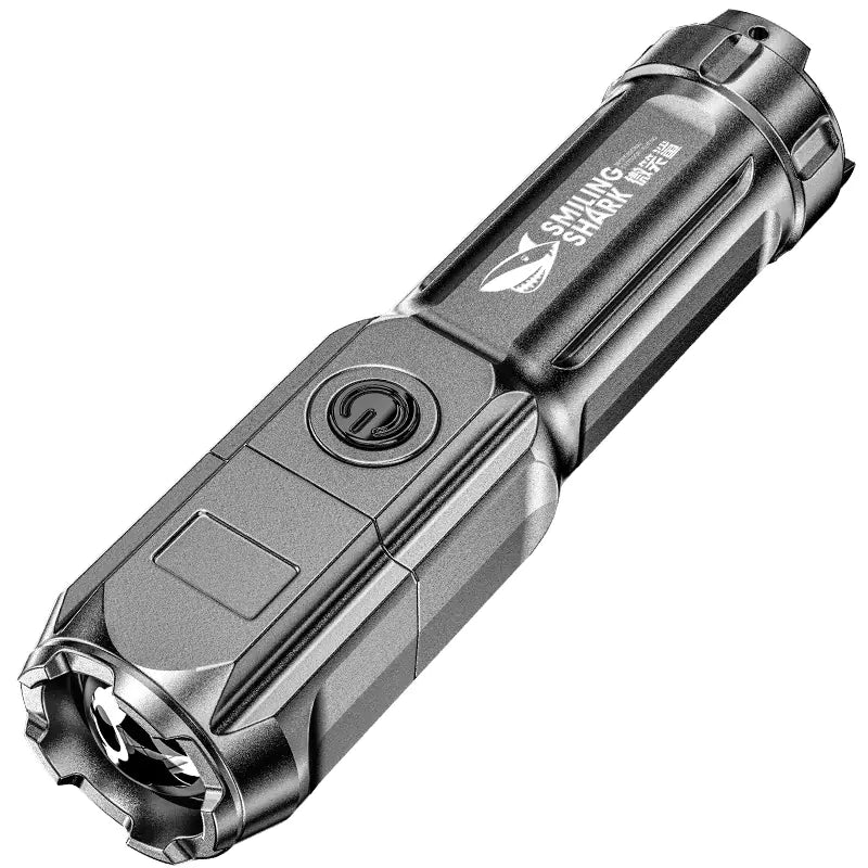 100000 Lumen Tactical USB Rechargeable LED Flashlight