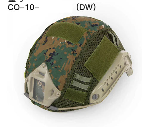 Fast Tactical Helmet Accessories - Upgraded Camouflage Cover