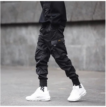 Men's Tactical Cargo Pants with Slim Fit Design