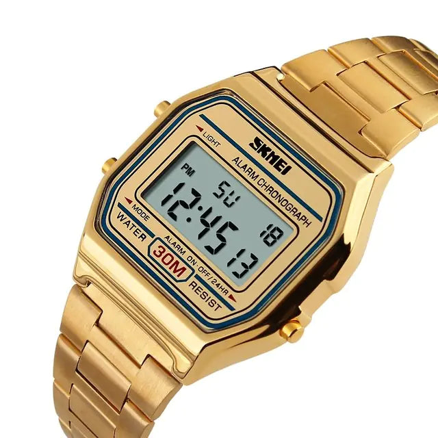 Men's Waterproof Military LED Digital Sports Watch