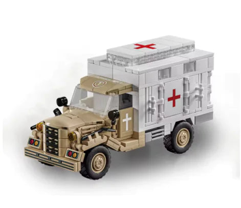 WW2 Army Military Soldier Building Blocks Toy Set
