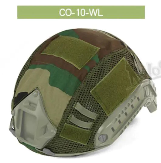 Fast Tactical Helmet Accessories - Upgraded Camouflage Cover