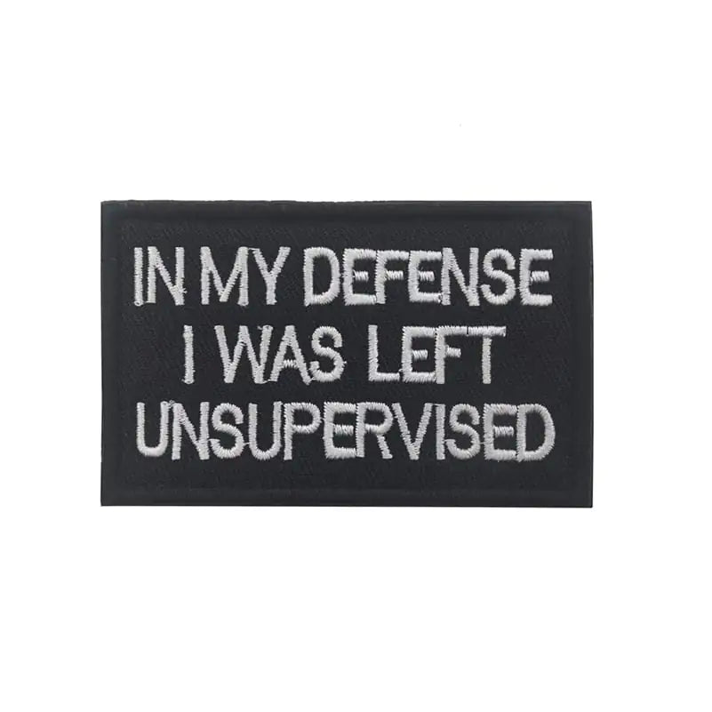 3D Tactical Military Embroidery Patch Sticker