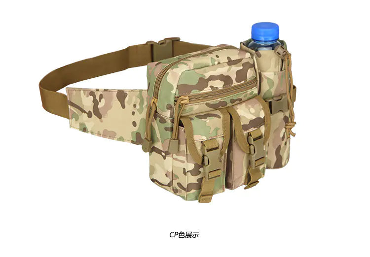 Tactical Water Bottle Bag - Multi-functional Waist Pack