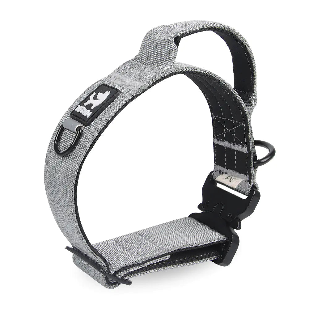Adjustable Tactical Collar for Medium and Large Dogs
