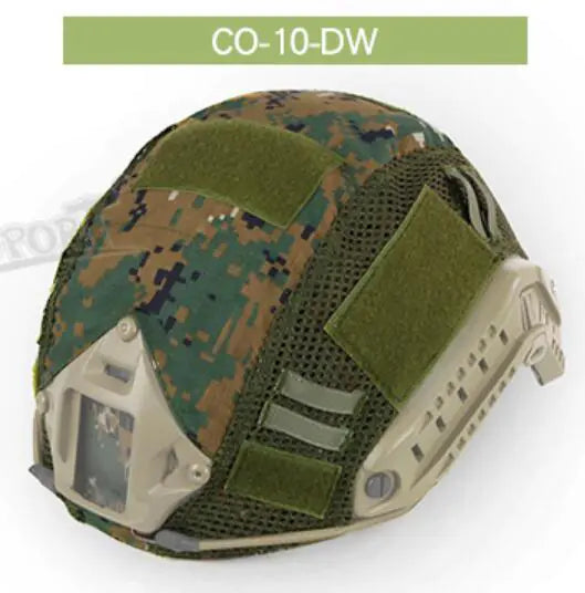 Fast Tactical Helmet Accessories - Upgraded Camouflage Cover