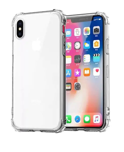 Transparent Military-Grade Phone Case for Apple