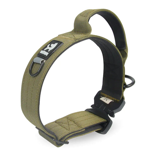 Adjustable Tactical Collar for Medium and Large Dogs