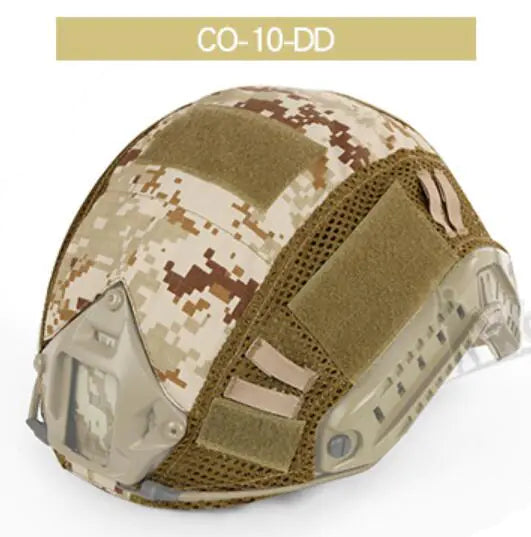 Fast Tactical Helmet Accessories - Upgraded Camouflage Cover