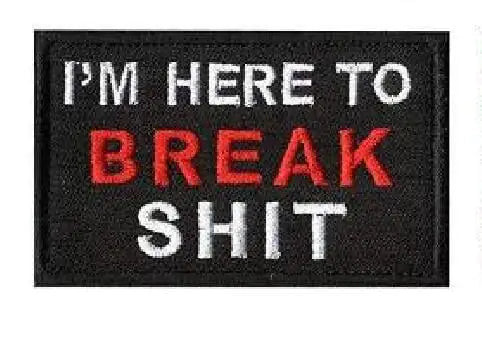 3D Tactical Military Embroidery Patch Sticker