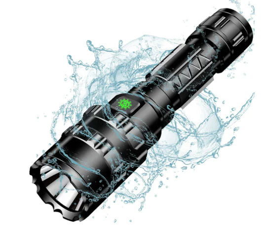 Mini USB Rechargeable 10W LED Tactical Flashlight