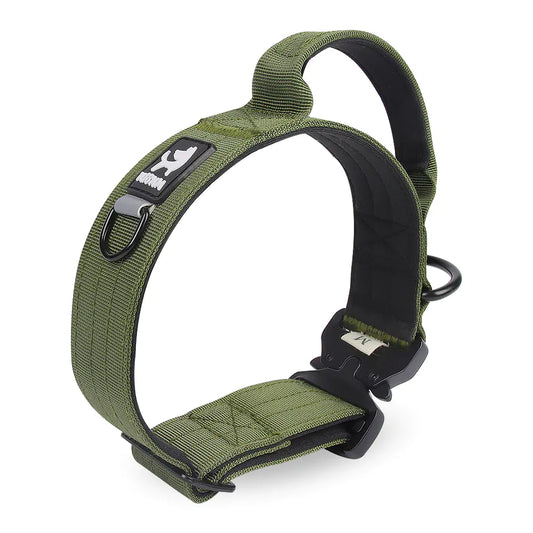 Adjustable Tactical Collar for Medium and Large Dogs