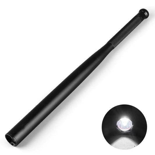 LED Aluminum Alloy Tactical Flashlight and Bat